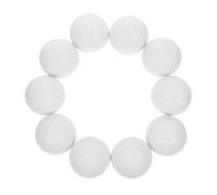 NOLITOY 10pcs Foam Golf Balls Soft Squeeze Stress Relief Training Balls Realistic Feel Backyard Park Practice for Indoor Outdoor Adults