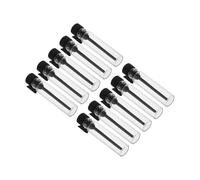 NOLITOY 10pcs Glass Perfume Sample Bottles for Teen Leakproof Essential Oil Vials with Secure Seal Mini Empty Fragrance Containers for Travel and Sampling