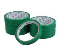 NOLITOY 10pcs Green Polypropylene Machine Packaging Tape for Produce Bag Tying and Convenient Bundling, Stretchable Adhesive Tape Suitable for Vegetables at Farmers Markets and Grocery