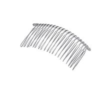 NOLITOY 10pcs Metal Inserted Hair Comb Women Elegant Headdress Accessories for Weddings Parties Daily Use Charmer White Color