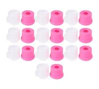 NOLITOY 10pcs Nail Soak off Caps for Polish Removal, Reusable Pp Manicure Nail Soaker Covers Designed for Comfortable UV Gel Polish Remover Use by Clients and DIY Lovers