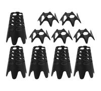 NOLITOY 10pcs Professional Plastic Golf Tees Small Size with Polypropylene Material Portable Golf Ball Holder that Stands Upright and On-course Accessories