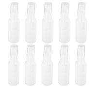 NOLITOY 10pcs Refillable Nasal Spray Bottles with Long Swivel Nozzle Adjustable Mist Sprayer for Deep Nasal Cleaning and Oral Use Family-Friendly Design