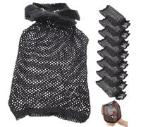 NOLITOY 10Pcs Stretchable Breathable Hair Net Wig Caps for Women Elastic Mesh Hair Wraps Soft Sweat-absorbing Wig Holders for Outdoor and Daily Use