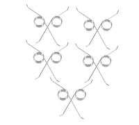 NOLITOY 10pcs Torsional Trash Can Springs Bulk Pack Foot Pedal and Hand Press Mechanism Replacement for Household and Outdoor Camping Dustbin Lid Control