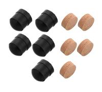 NOLITOY 10pcs Trombone Water Key Repair with Cork Pads and Rubber End Bumpers Leak Prevention Wind Instrument Accessories for Saxophone and Clarinet Maintenance