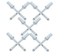 NOLITOY 10pcs Tyre Washer Nozzle Truck Water Sprayer Nozzle Tire Spray Head Tyre Wash Tire Pressure Truck Brake Water Sprayer Car Washer Silver