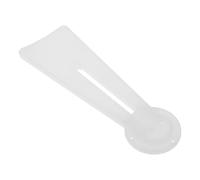 NOLITOY 10pcs White Plastic Trapezoidal Picture Frame Holders with Self-adhesive Back Stand for Stable Support and Versatile Application, for Displaying Photos and Albums in Scenes