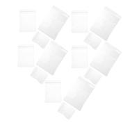NOLITOY 120pcs Clear PVC Jewelry Bags Thickened Resealable Storage Pouches for Necklaces Earrings Bracelets Scratch Transparent Organizer Protecting Accessories