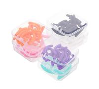 NOLITOY 120pcs Colorful Eyelash Curler Pads Refill High Elastic Silicone Replacement Cushions Fit Soft Lash Tool Accessories for Makeup