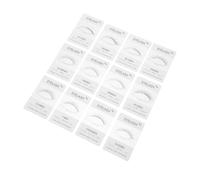 NOLITOY 12pcs Eyelash Trial Board Portable Lash Display Holder with Classic Styles Seamless Try Card for False Eyelash Extensions Professional Makeup Application Tool