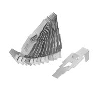 NOLITOY 12pcs Heavy Duty Metal Cabinet Shelf Clips Shelf Support Pins for File Cabinets and Cupboards Lightweight Brackets for Secure Storage and Versatile Furniture Use