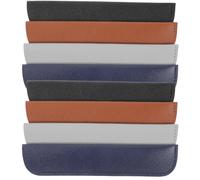 NOLITOY 12pcs Leather Pen Sleeve for Fountain Pen and Ballpoint High Grade Protective Case Elastic Band Easy to Clean and Reusable Suitable for Christmas and Can Be Put into A Briefcase