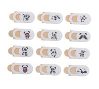 NOLITOY 12pcs Panda Design Webcam Cover Slide Privacy Protectors for Laptop Tablet Computer Camera Lens Anti-peeping Anti-hacking Security