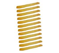NOLITOY 12PCS Realistic French Fries Soft Lifelike Fake Food Plaything for Photography Props Kitchen Decor Cake Shop Ornament Multi-purpose Display