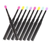 NOLITOY 12pcs Silicone Lip Brush for Lipstick Application Makeup Applicator Silicone Material for Lip Scrubbing Use during Makeup Routine for Gloss Application