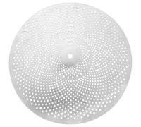 NOLITOY 14-inch Low Volume Cymbal for Drum Set, Silent Mute Cymbal Replacement Pad, Quiet Drum Accessories for Practice and Performance