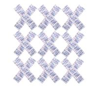 NOLITOY 150pcs Blue Food Safe Bandages for Food Service and Processing, Metal Detectable, Waterproof and Breathable Pe Adhesive Wound Patches with High-Visibility Square Design