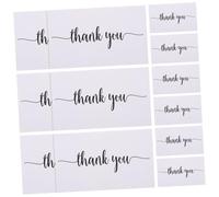 NOLITOY 150Pcs Elegant Thank You Cards with Envelopes for Business Customers Shower Gift Notes Floral Design Appreciation Cards for Online Shops Salons Bakeries and Boutiques
