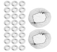 NOLITOY 150pcs Reusable Invisible Elastic Hair Nets for Ballet Dance and Food Service Nylon Mesh Bun Covers for Women Comfortable All-day Wear Hygienic and Easy to Clean