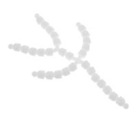 NOLITOY 15cm Movable Doll Skeleton Frame with Jointed Plastic Bones for DIY Dolls 9.5mm Pointed Head Silent Puppet Frame for Crafting