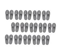 NOLITOY 15Pairs Portable Guest Slippers for Travel and Home Disposable Breathable Non-slip Footwear with Anti-skid Sole Unisex Lightweight Foldaway Comfort for Hotels Beauty Salons Spas