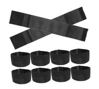 NOLITOY 15pcs Black Elastic Mourning Bands for Soccer Football Teams Funeral Armbands with Stretch for Group Solidarity Respectful Tribute for Players and Memorial Events