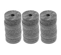 NOLITOY 15pcs Cymbal Felt Pads Drum Stand Cushion Set Felt Accessories for Vibration Dampening Protecting Cymbals From Wear Suitable for Jazz Drum Kits