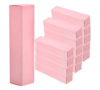 NOLITOY 15pcs Empty Lipstick Boxes Paper Packaging with Pink Colour, Easy to Assemble and Convenient for Carrying and Storing, Sl esign for Lip Gloss and Lipsticks Packaging