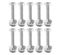 NOLITOY 15pcs Foosball Table Parts Replacement Screws for Foosball Machine Players, Galvanized Iron Material, Abrasion-resistant and Sturdy Football Table Fixing Accessories