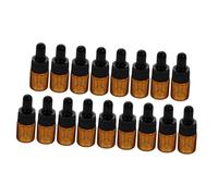 NOLITOY 15pcs Mini Perfume Refill Bottles Essential Oil Holder Dropper Glass Oil Bottles for Diy Projects