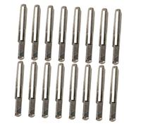 NOLITOY 16Pcs Lyre Harp String Nails Musical Instrument Metal Nails Fine Workmanship Not Easy to Deform 1.57X0.20X0.20In Silver Fixing for Harp for Guzheng and Harpsichord Accessories