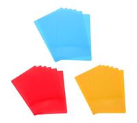 NOLITOY 18pcs Clay Modeling Mat Plastic Craft Pads for Pottery and Writing Dual-use Activity Board for Artistic Development and School Projects