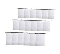 NOLITOY 18pcs Drawstring Bags Bulk Waterproof Storage Bag Pe Material Chic Fashion Design Organizing Underwear Separating Clean from Dirty Clothes for The Gym and Holiday