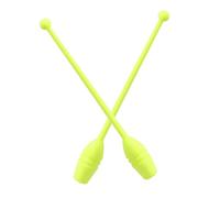 NOLITOY 1pair Rhythmic Gymnastics Sticks Durable Artistic Gymnastic Rods for Adults Training Lightweight Plastic for Dance Performance Routines for Home Use