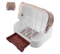 NOLITOY 1Set Bottle Drying Rack Holder Sealed Dustproof Design for Cleaning Space Saving Vertical Organizer for Bottles Cups and Accessories for Parents and Caregivers