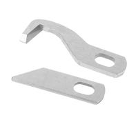 NOLITOY 1set Professional Sewing Machine Replacement Blades Upper and Lower Metal Cutters Versatile Household Sewing Accessory Kit Easy Installation for Serger and Brother Models