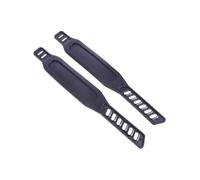 NOLITOY 2 Pcs Adjustable Exercise Bike Pedal Straps Plastic Fix Bands with Hollow Design for Cycling Shoes Fit Feet
