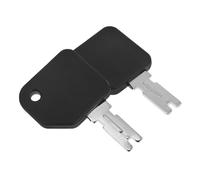 NOLITOY 2 Pcs Heavy Equipment Ignition Keys Compatible with Hyster Forklifts and Ztuoauma Graders Tractors Machinery Key Replacement