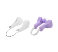 NOLITOY 2 Pcs Nose Device Soft Silicone Nose Shaping Clip for Women Nighttime and Snoring Aid Comfortable for Better Sleep