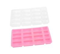 NOLITOY 2 Pcs Silicone Mini Bricks Mold DIY Sand Table Craft Tool for Miniature Architectural Models Use Multipurpose Brick Making Kit for Decorative Projects