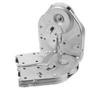 NOLITOY 2 Pcs Stainless Steel Attic Ladder Hinges Folding Pull Down Replacement for Step Ladder Repair Multi-Position Resistant Safety Accessories for Home Roofing Maintenance