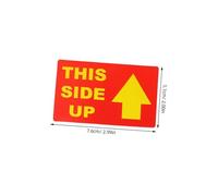 NOLITOY 2 Rolls Fragile Shipping Warning Stickers Labels Each Strong Adhesive Tear-Resistant Packing Labels for Boxes Warehouse Logistics Storage