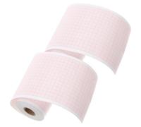 NOLITOY 2 Rolls Medical Paper Roll Compatible with SE- and Cardiac Monitoring Devices Thermal Graph Refill for Electrocardiogram Machines Professional Grade Recording Paper