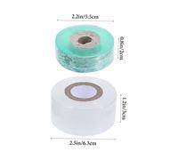 NOLITOY 2 Rolls Self-adhesive Plant Grafting Film Tape for Fruit Trees Citrus Peach Avocado Budding and Repair Breathable Garden Tape Wrap for Indoor Outdoor Plants White Green