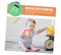 NOLITOY 2 Sets Educational Sensory Learning Cards for Portable Cartoon Flashcards to Enhance Visual Stimulation Hand Eye Coordination and Cognitive Development Newborns and Boy Girl