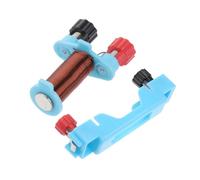 NOLITOY 2 Sets Electromagnet Experiment Set for Primary School Physics with Battery Box and 2 Wires - Physics Experiment Teaching Apparatus for Science Exploration