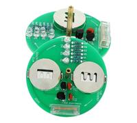 NOLITOY 2 Sets Rotary Gyroscope Soldering Kit for DIY Electronics Compact Lightweight Electronic Solder Practice for Skill Development and Teaching User-friendly Assembly for Beginners