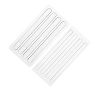 NOLITOY 2 Sets Silicone Heel Cushions Anti-Friction Heel Protectors for Women Comfortable Adhesive Liners Replaceable Gel Pads for Loose Or High Shoes