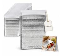 NOLITOY 20 Pack Thermal Envelopes with Aluminium Foil Insulated Lining